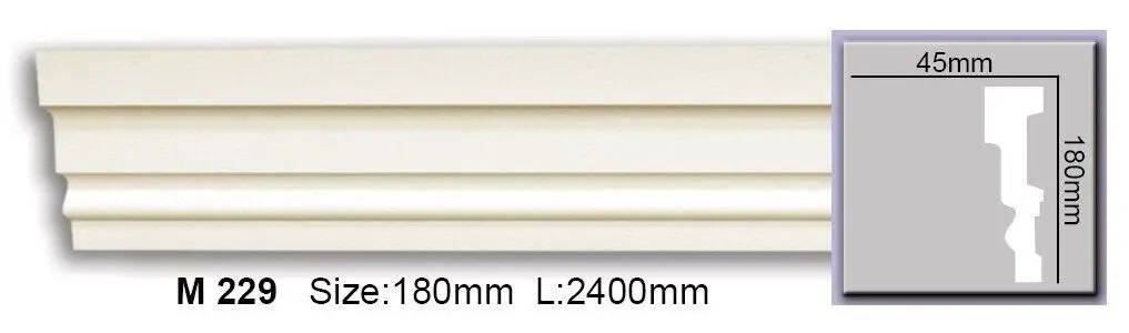 Молдинг поліуретановий Harmony (M 229), ELITE DECOR - Зображення