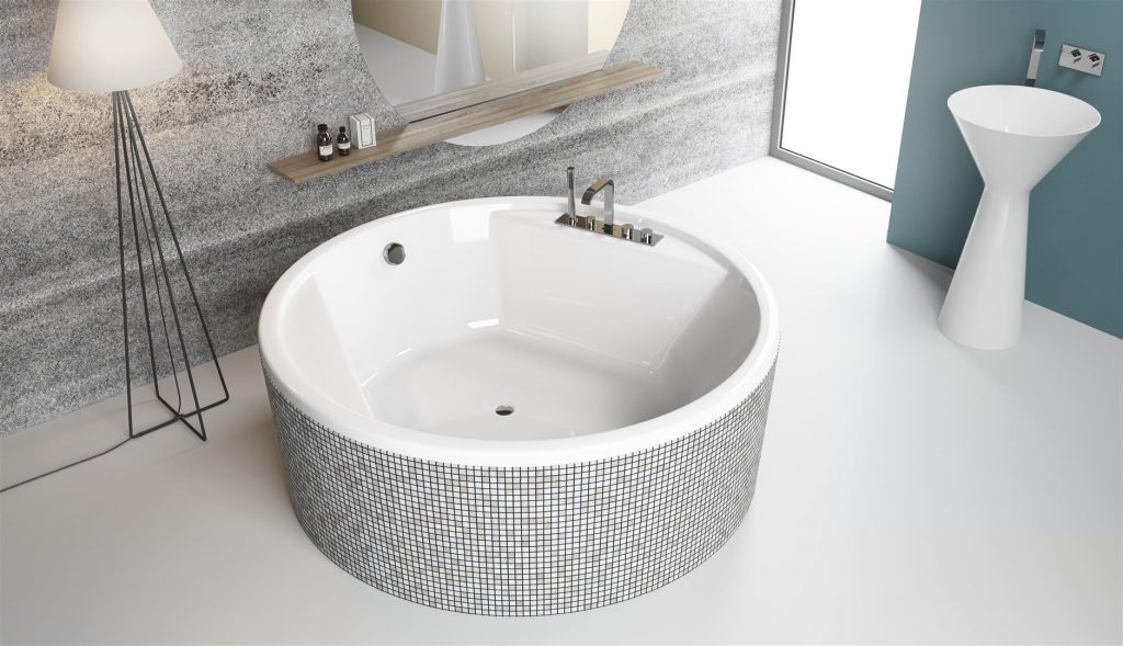 Ванная круглая METEORA 160, RADAWAY - Зображення Meteora-.jpg