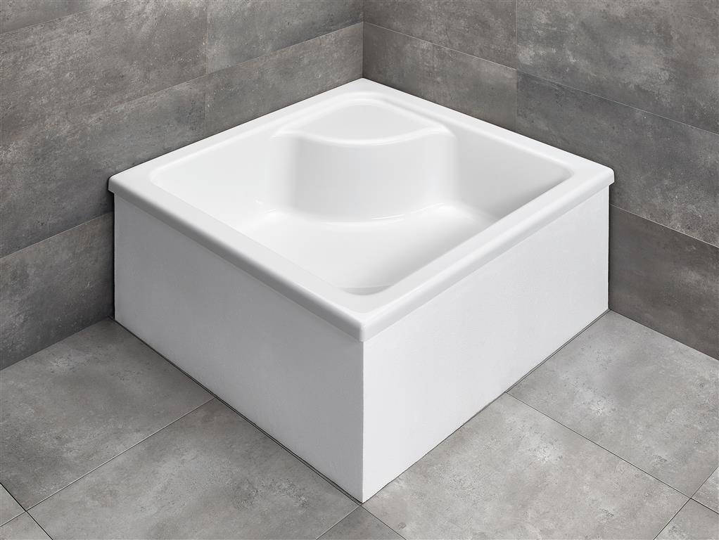 Душовий піддон Naxos C 90x90 см, RADAWAY - Зображення