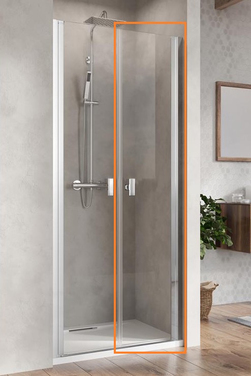 Душові двері NES 8 DWD I 45 праві RADAWAY - Зображення NES-DWD-I_R.jpg