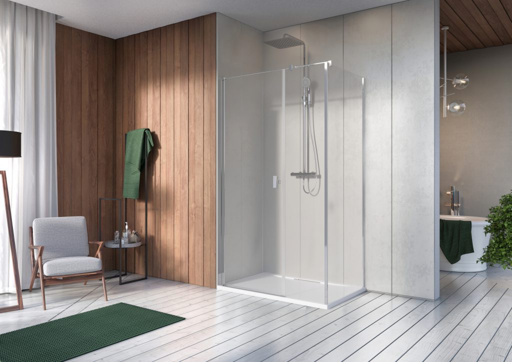 Душові двері NES KDS I 100 ліві RADAWAY - Зображення NES-KDS-I-.jpg