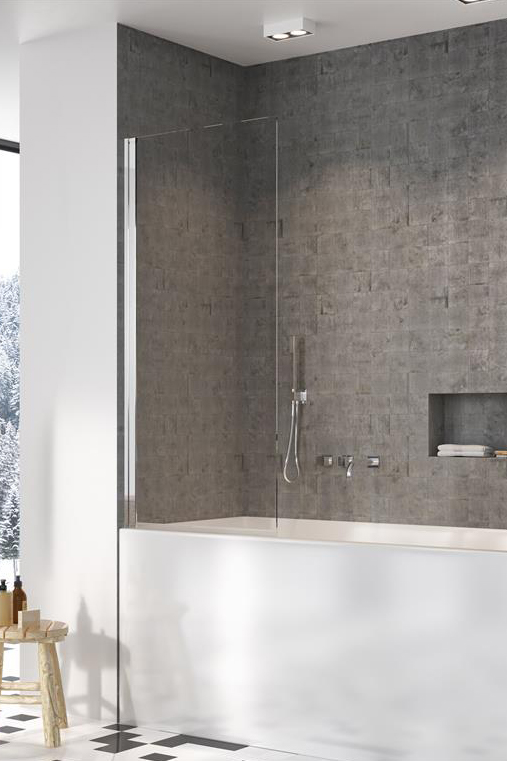 Шторка для ванни NES PNJ I 100 ліва, RADAWAY - Зображення