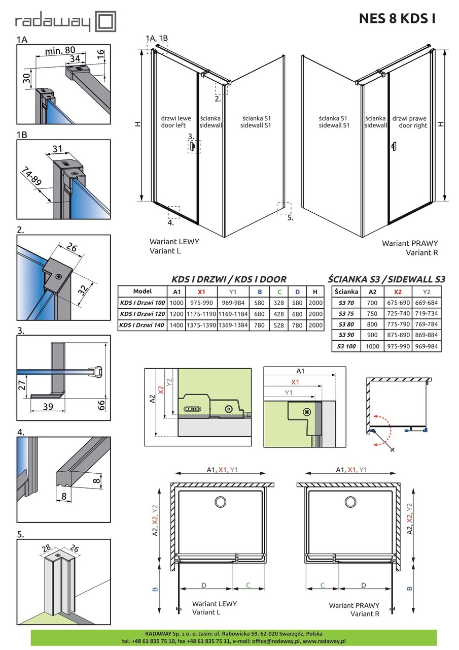 Фронтальна стінка NES 8 KDS I 403 RADAWAY - Зображення Nes-8-KDS--.jpg