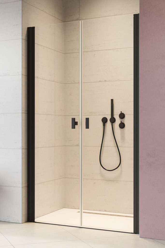 Душові двері NES Black DWD I 110 RADAWAY - Зображення Nes-Black-DWD-I.jpg