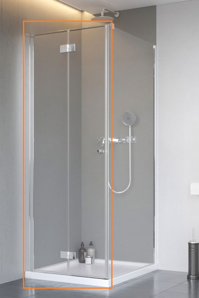 Душові двері NES KDJ B 90 ліві RADAWAY - Зображення