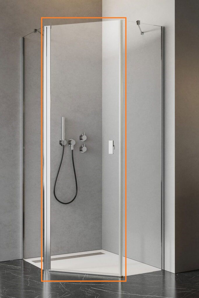 Душові двері NES PTJ ліві RADAWAY - Зображення