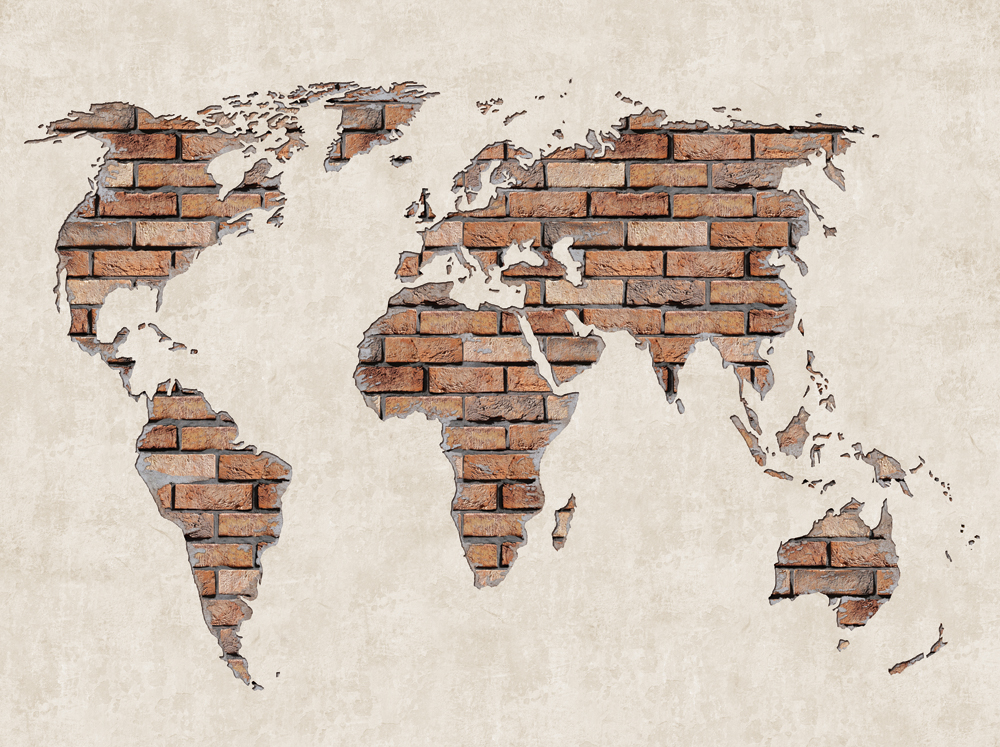 Фотошпалери LeoPrint Кам'яна карта - Зображення