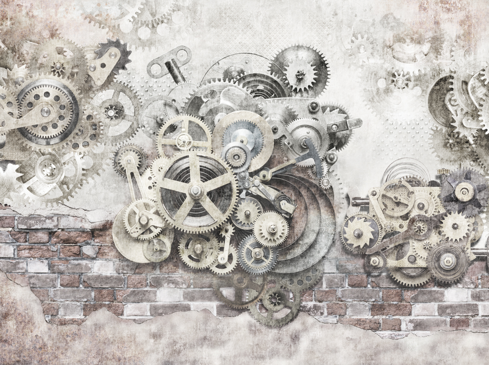 Фотошпалери LeoPrint Машина часу - Зображення