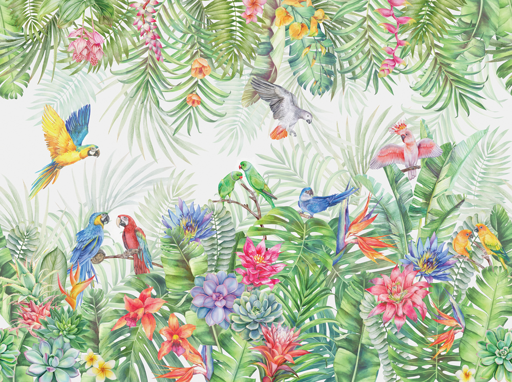 Фотошпалери LeoPrint Райські птахи - Зображення