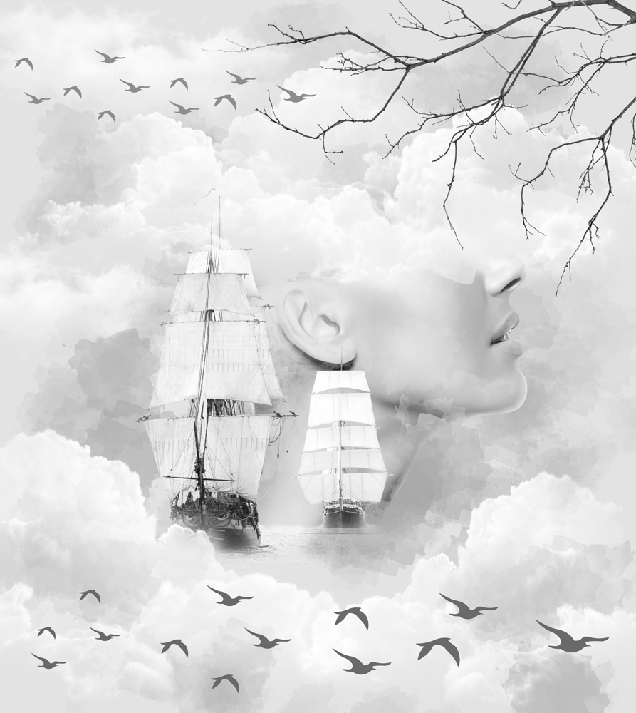 Фотошпалери LeoPrint Русалка - Зображення