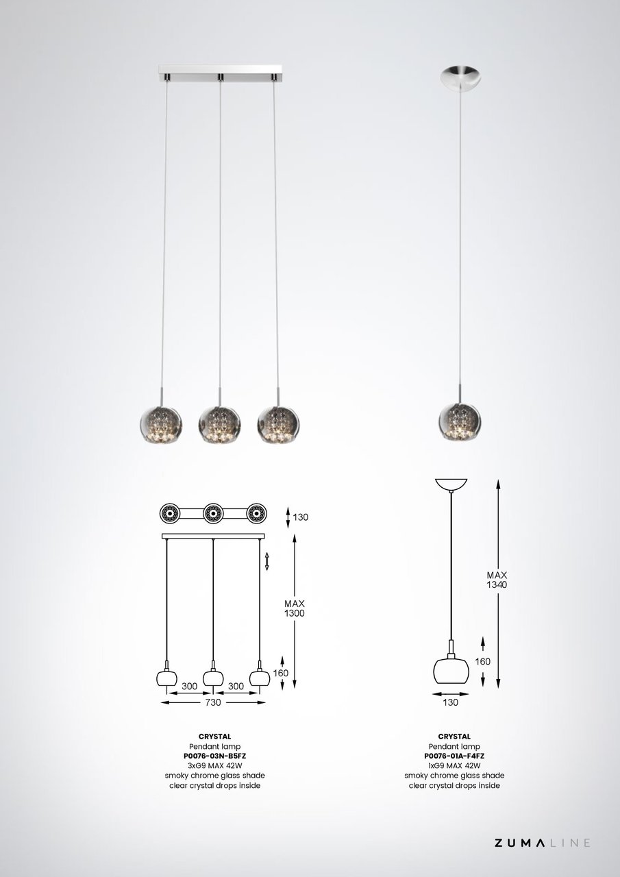 Люстра CRYSTAL (P0076-03N-B5FZ), Zuma Line - Зображення P0076-03N-B5FZ_.jpg