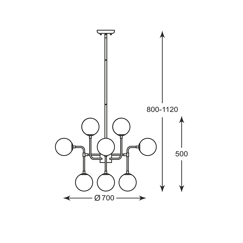 Люстра RIANO (P0454-12C-SDGF), Zuma Line - Зображення P0454-12C-SDGF-.jpg