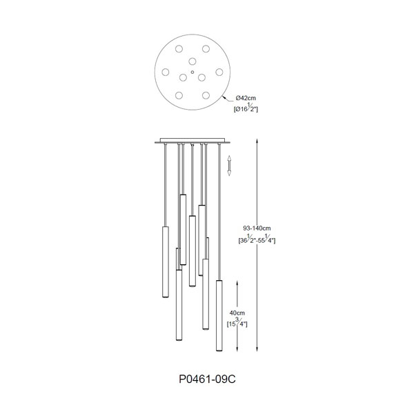 Люстра LOYA (P0461-09C-B5SB), Zuma Line - Зображення P0461-09C-B5SC_.jpg