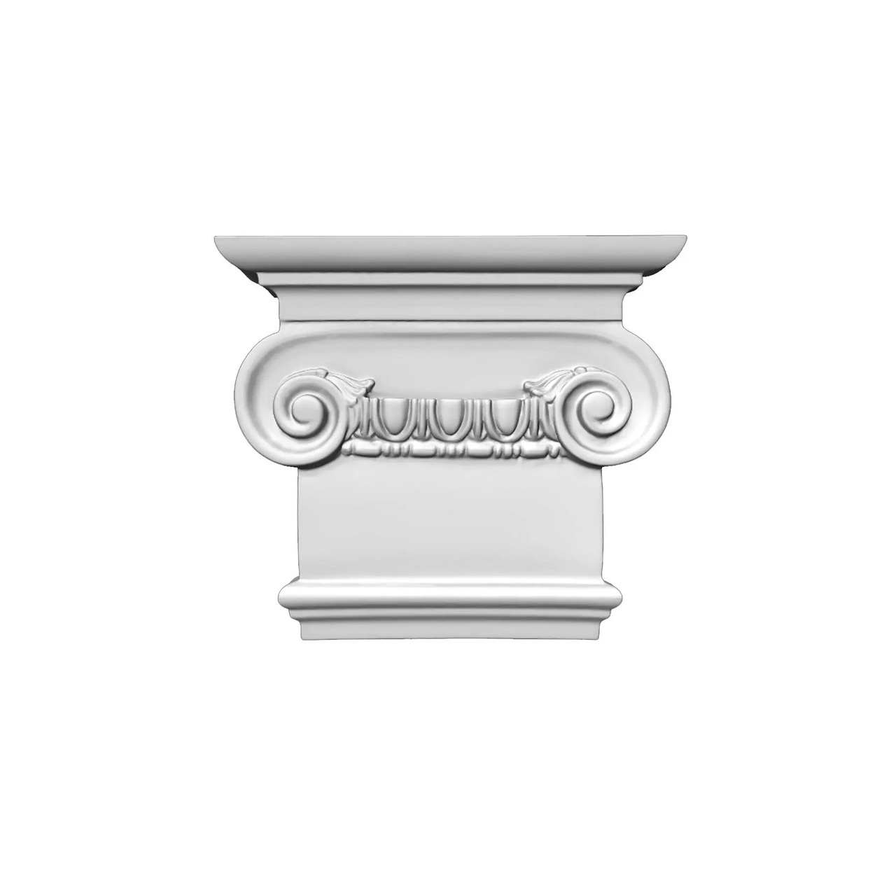 Пилястр полиуретановый капитель Gaudi Decor (PL 558L), ELITE DECOR - Зображення