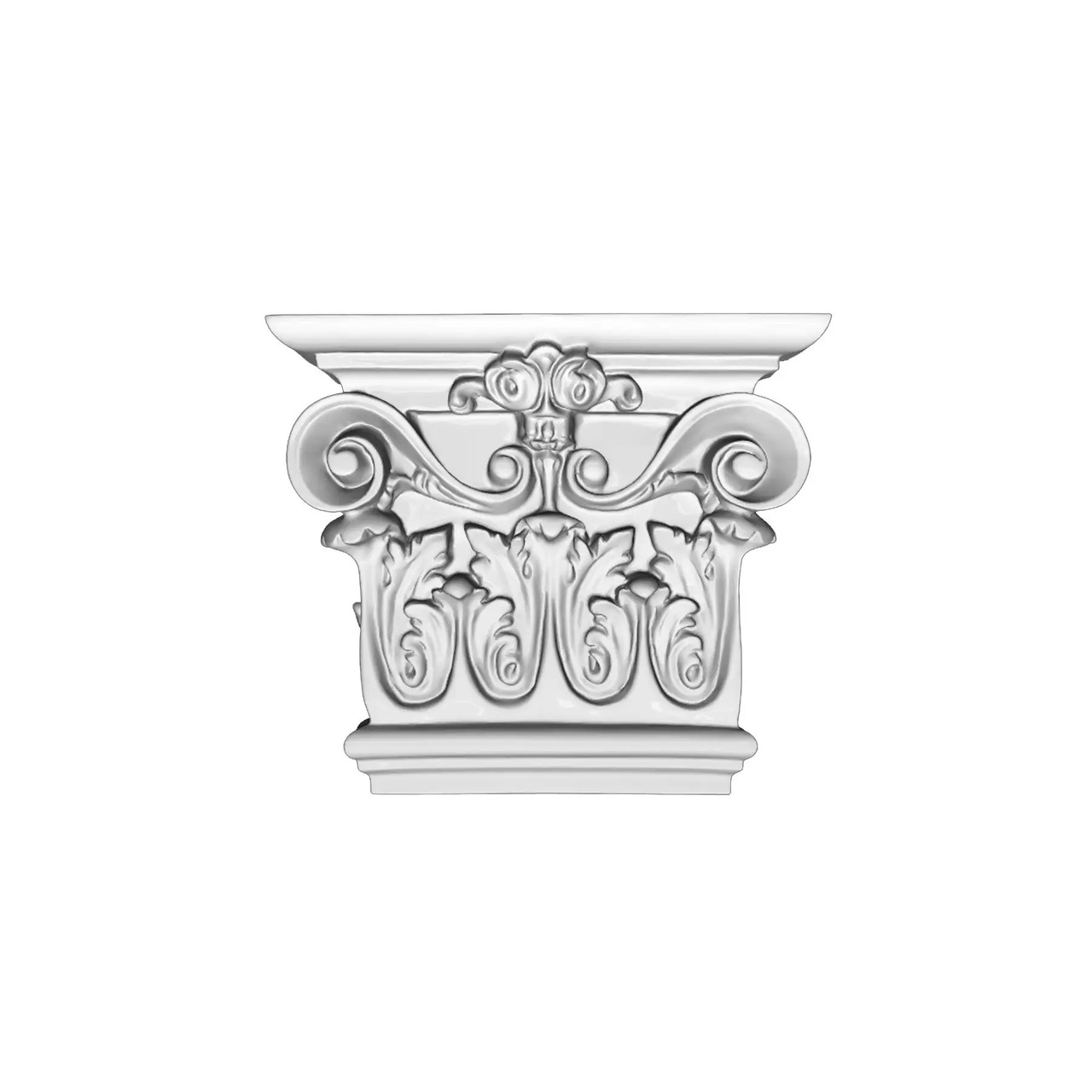Пилястр полиуретановый капитель Gaudi Decor (PL 559L), ELITE DECOR - Зображення