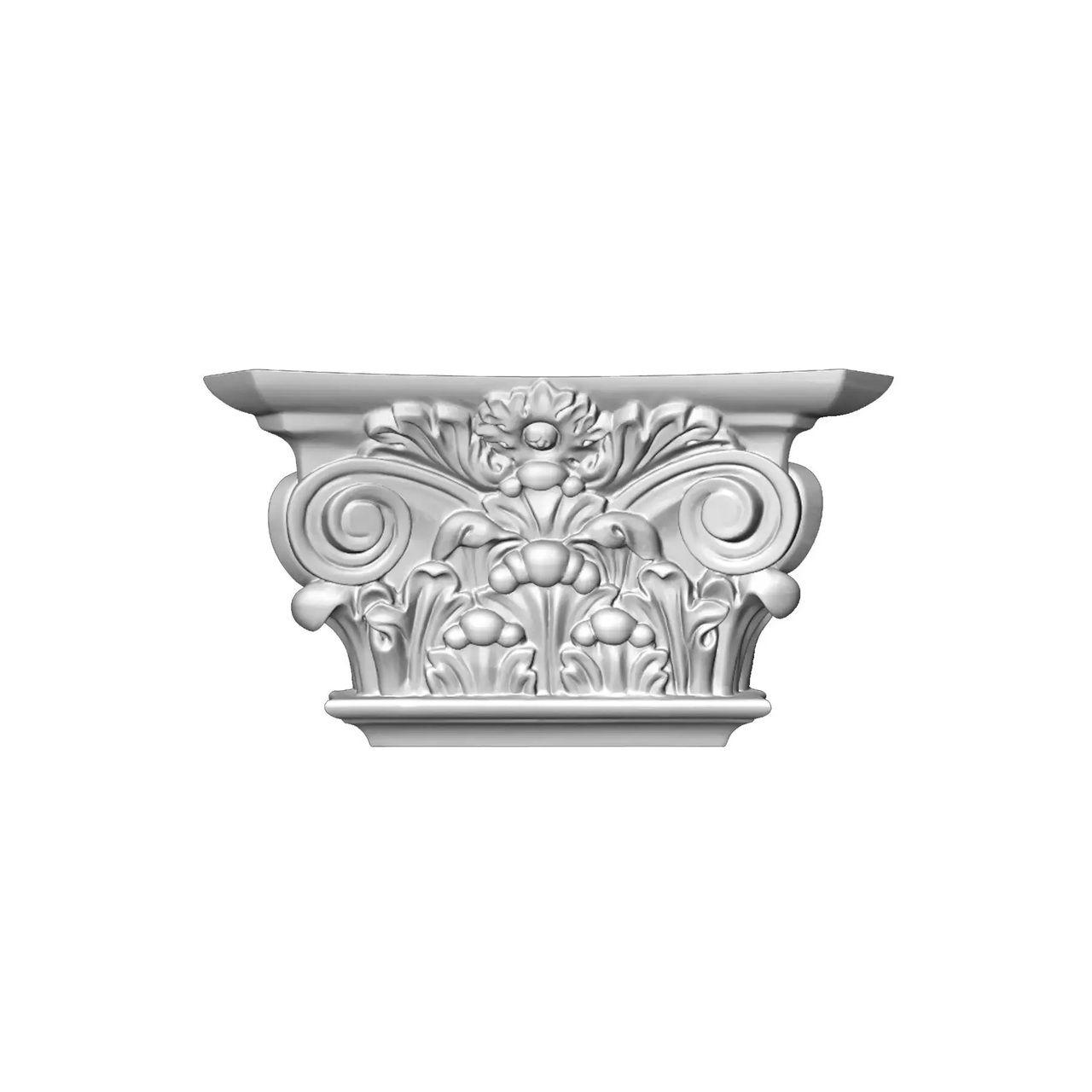 Пилястр полиуретановый капитель Gaudi Decor (PL 561), ELITE DECOR - Зображення