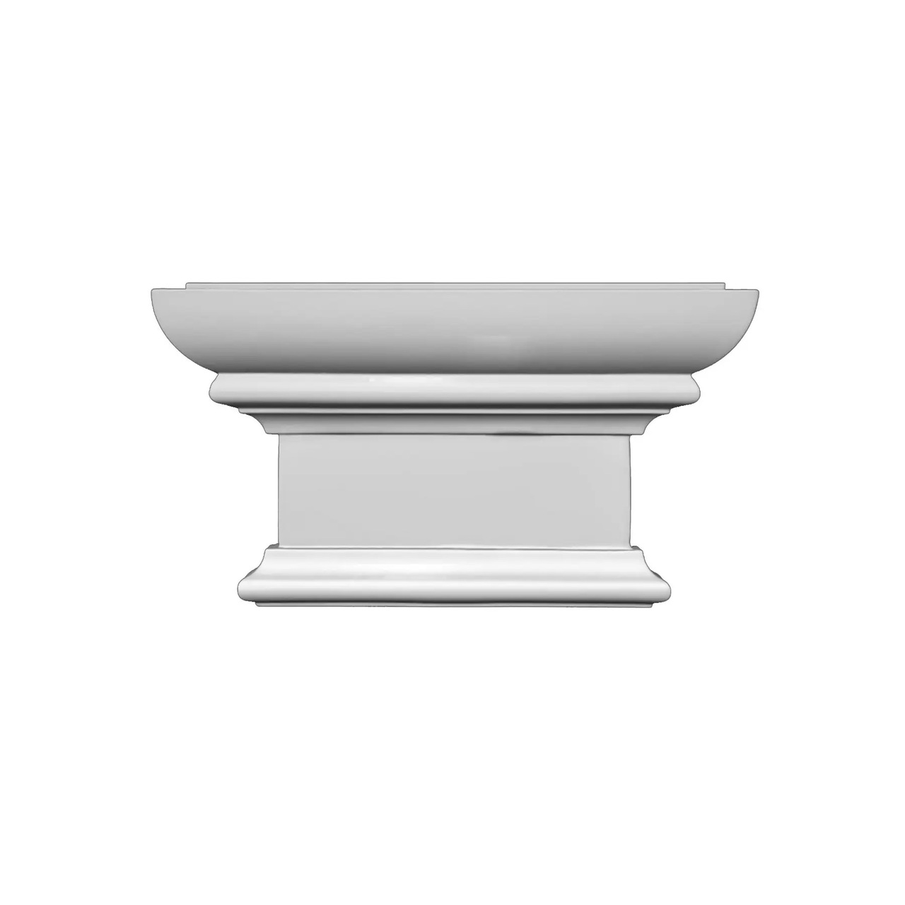 Пилястр полиуретановый капитель Gaudi Decor (PL 565N), ELITE DECOR - Зображення PL_565N.jpg