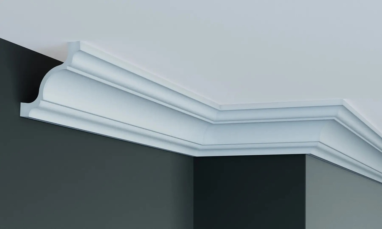 Карниз полиуретановый Gaudi Decor (P 2001 Flexi), ELITE DECOR - Зображення
