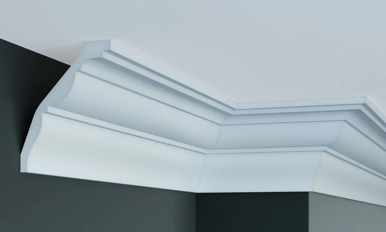 Карниз полиуретановый Gaudi Decor (P 2004 Flexi), ELITE DECOR - Зображення