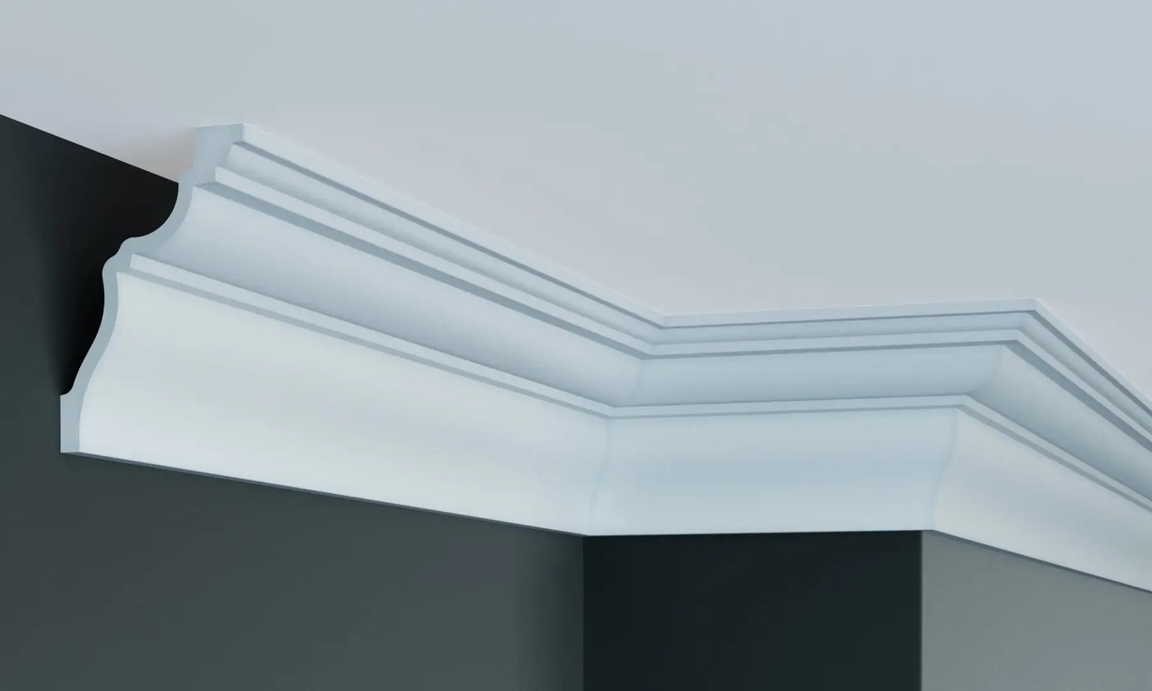 Карниз полиуретановый Gaudi Decor (P 2005 Flexi), ELITE DECOR - Зображення
