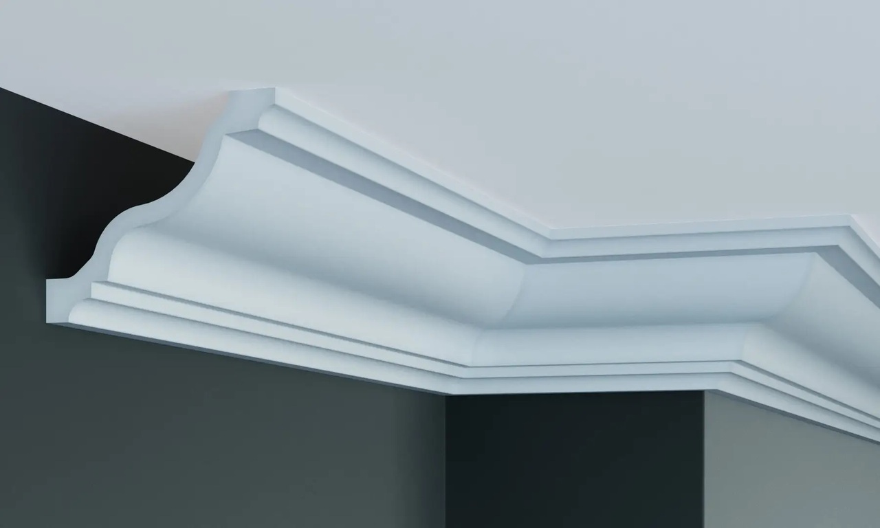 Карниз полиуретановый Gaudi Decor (P 2006 Flexi), ELITE DECOR - Зображення
