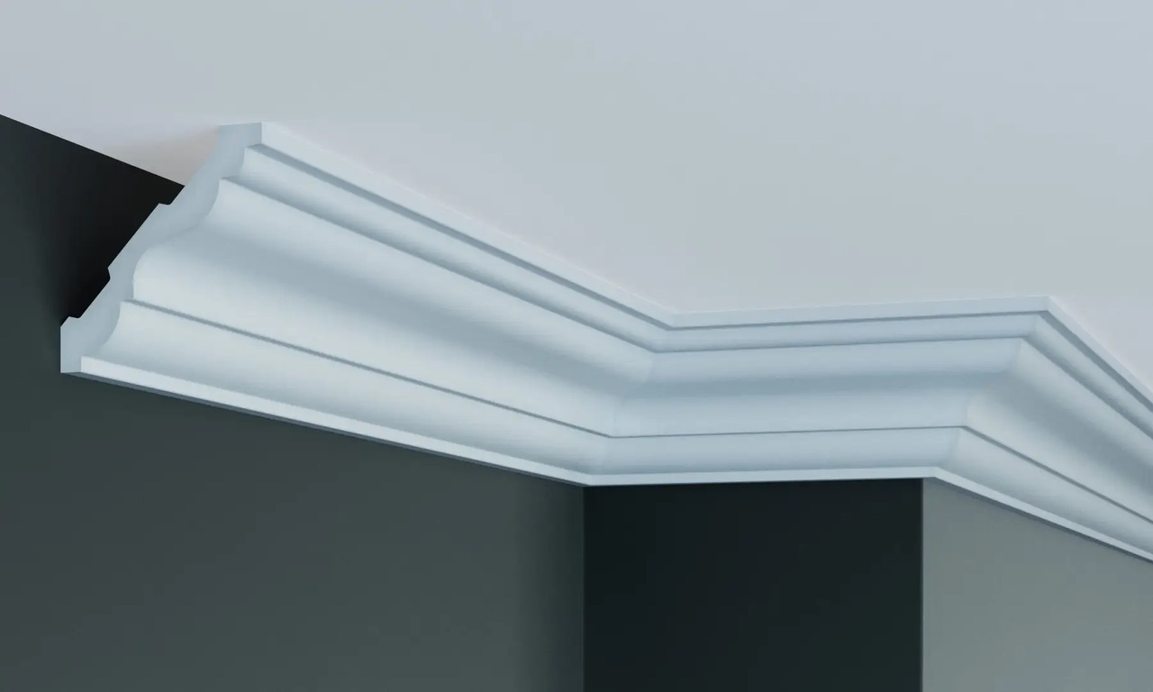 Карниз полиуретановый Gaudi Decor (P 2008 Flexi), ELITE DECOR - Зображення