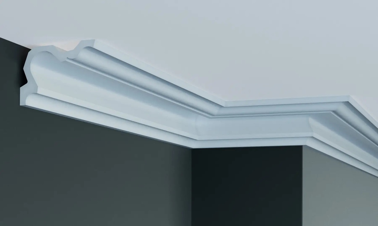 Карниз полиуретановый Gaudi Decor (P 2056 Flexi), ELITE DECOR - Зображення