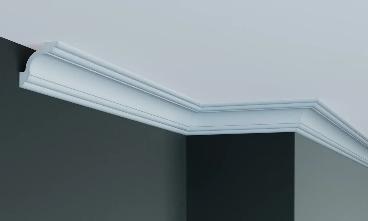 Карниз полиуретановый Gaudi Decor (P 210), ELITE DECOR - Зображення P_210.jpg