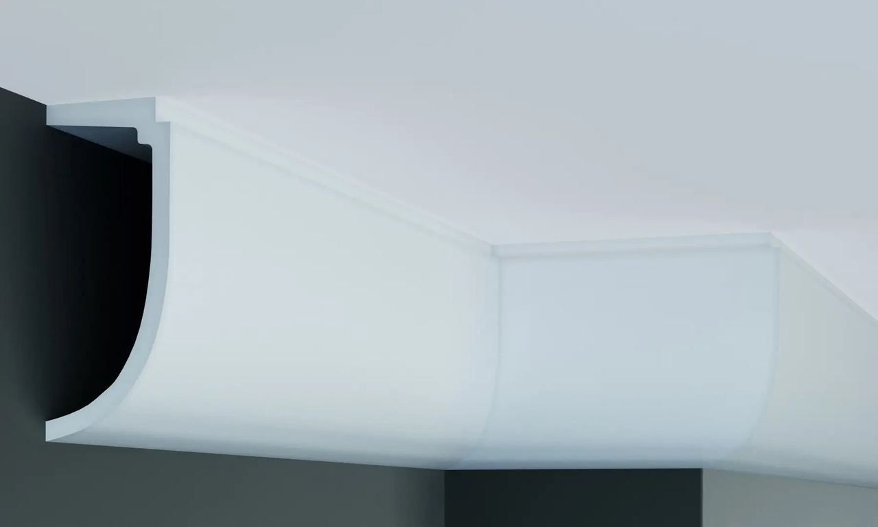 Карниз полиуретановый Gaudi Decor (P 882 Flexi), ELITE DECOR - Зображення P_882_Flexi.jpg