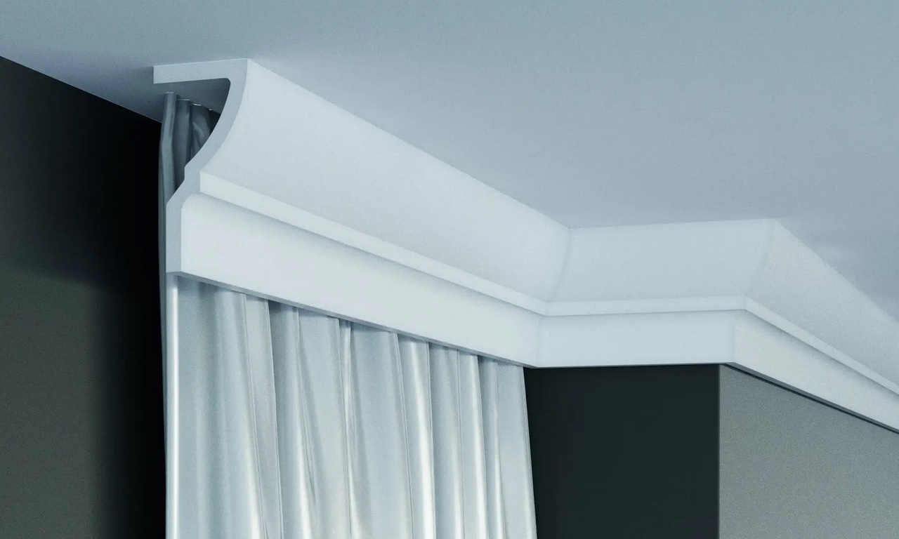 Карниз полиуретановый Gaudi Decor (P 889), ELITE DECOR - Зображення P_889.jpg