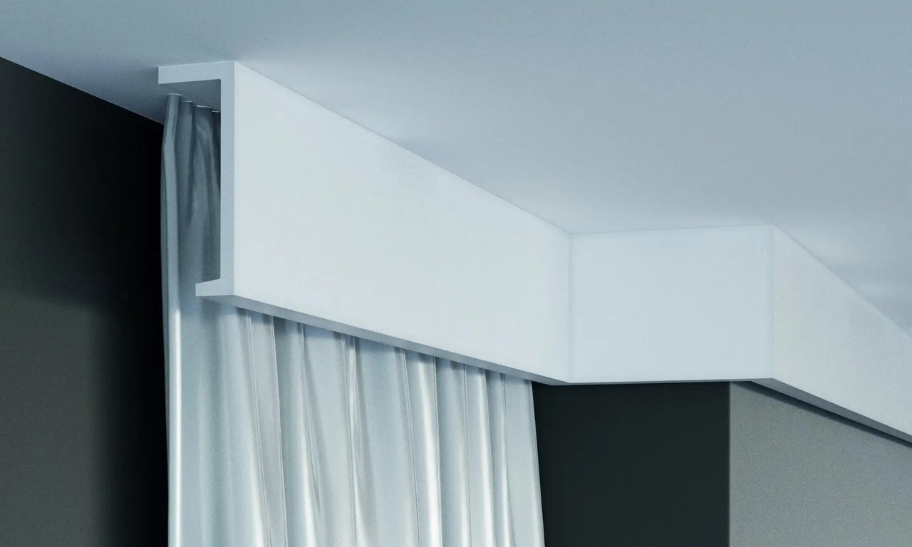 Карниз полиуретановый Gaudi Decor (P 890), ELITE DECOR - Зображення