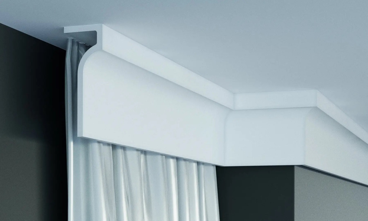 Карниз полиуретановый Gaudi Decor (P 891), ELITE DECOR - Зображення