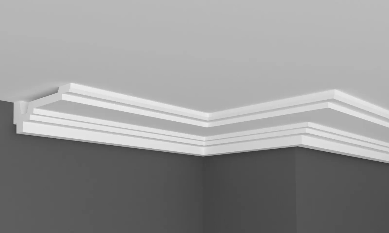 Карниз полиуретановый Gaudi Decor (C 963), ELITE DECOR - Зображення