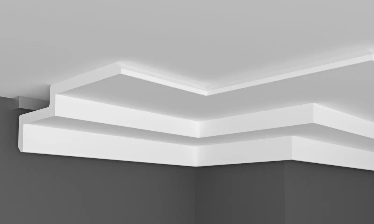 Карниз полиуретановый Gaudi Decor (C 969), ELITE DECOR - Зображення