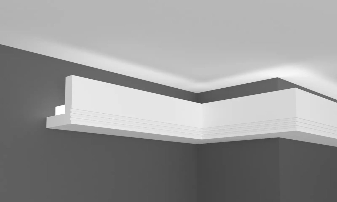 Карниз полиуретановый Gaudi Decor (C 967), ELITE DECOR - Зображення