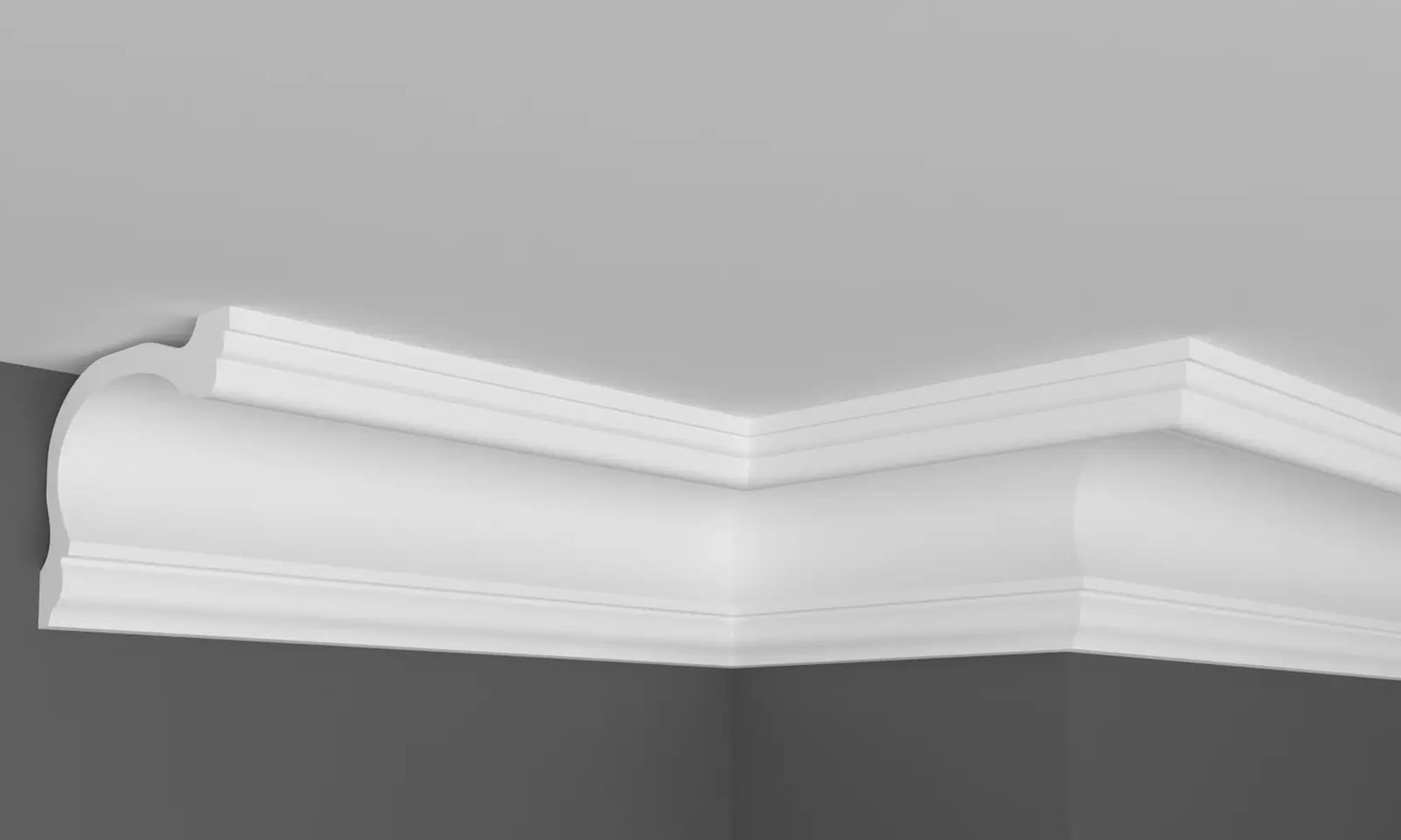 Карниз полиуретановый Gaudi Decor (C 966), ELITE DECOR - Зображення