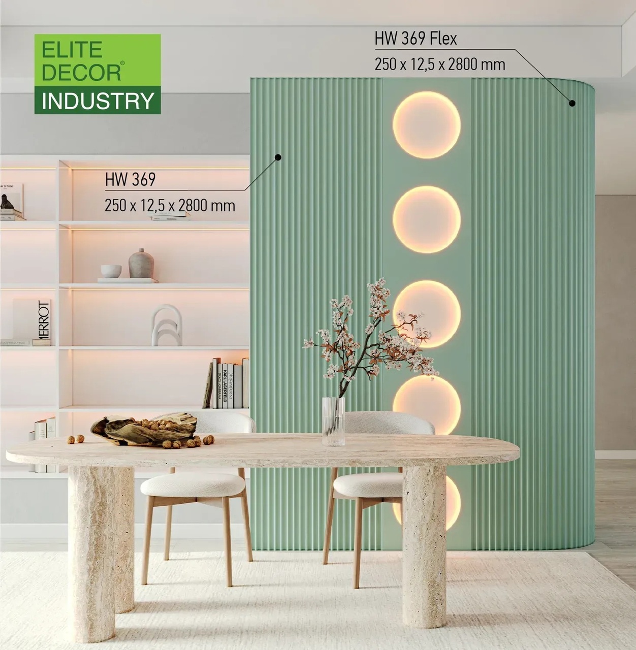 Панель дюрополімерна (HW 369), ELITE DECOR - Зображення QK9UG4S_HW_369--.jpg