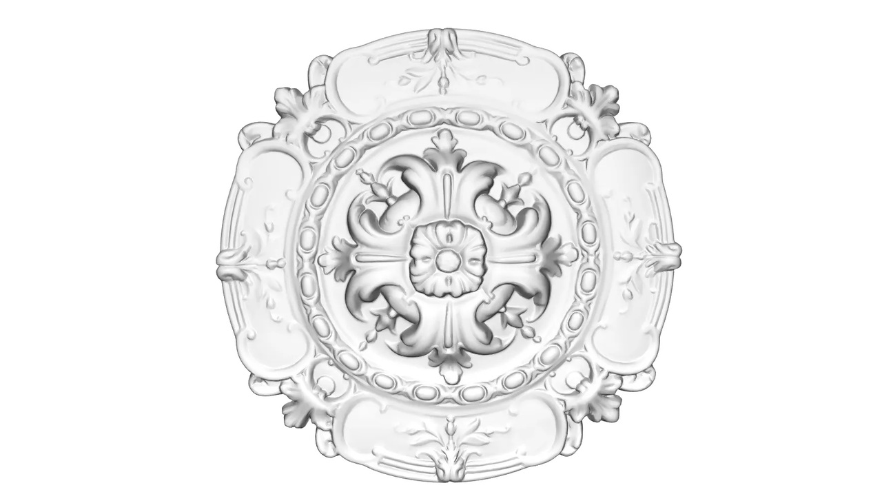Розетка полиуретановая Gaudi Decor (R 303), ELITE DECOR - Зображення