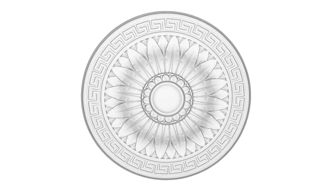 Розетка полиуретановая Gaudi Decor (R 310), ELITE DECOR - Зображення