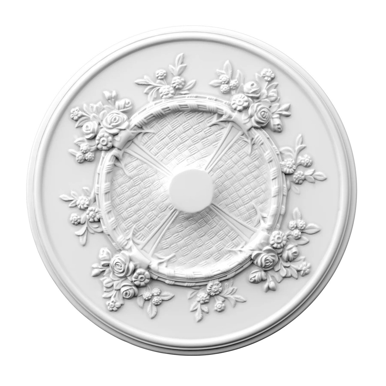 Розетка полиуретановая Gaudi Decor (R 338), ELITE DECOR - Зображення