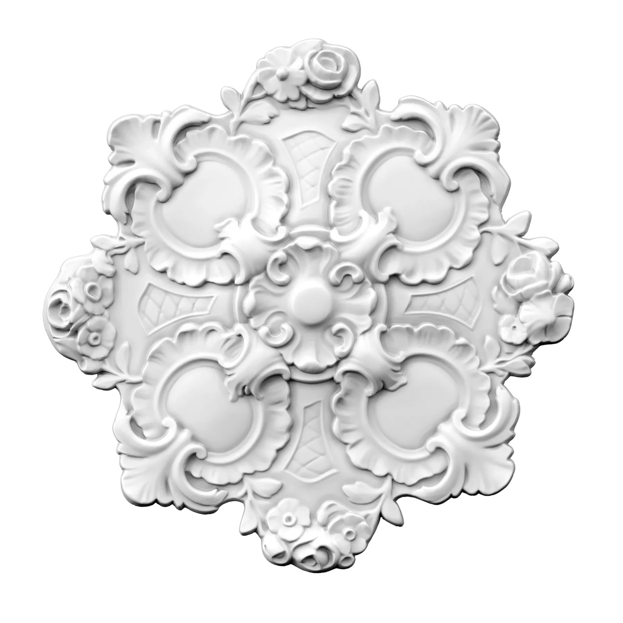 Розетка полиуретановая Gaudi Decor (R 349), ELITE DECOR - Зображення R_349.jpg