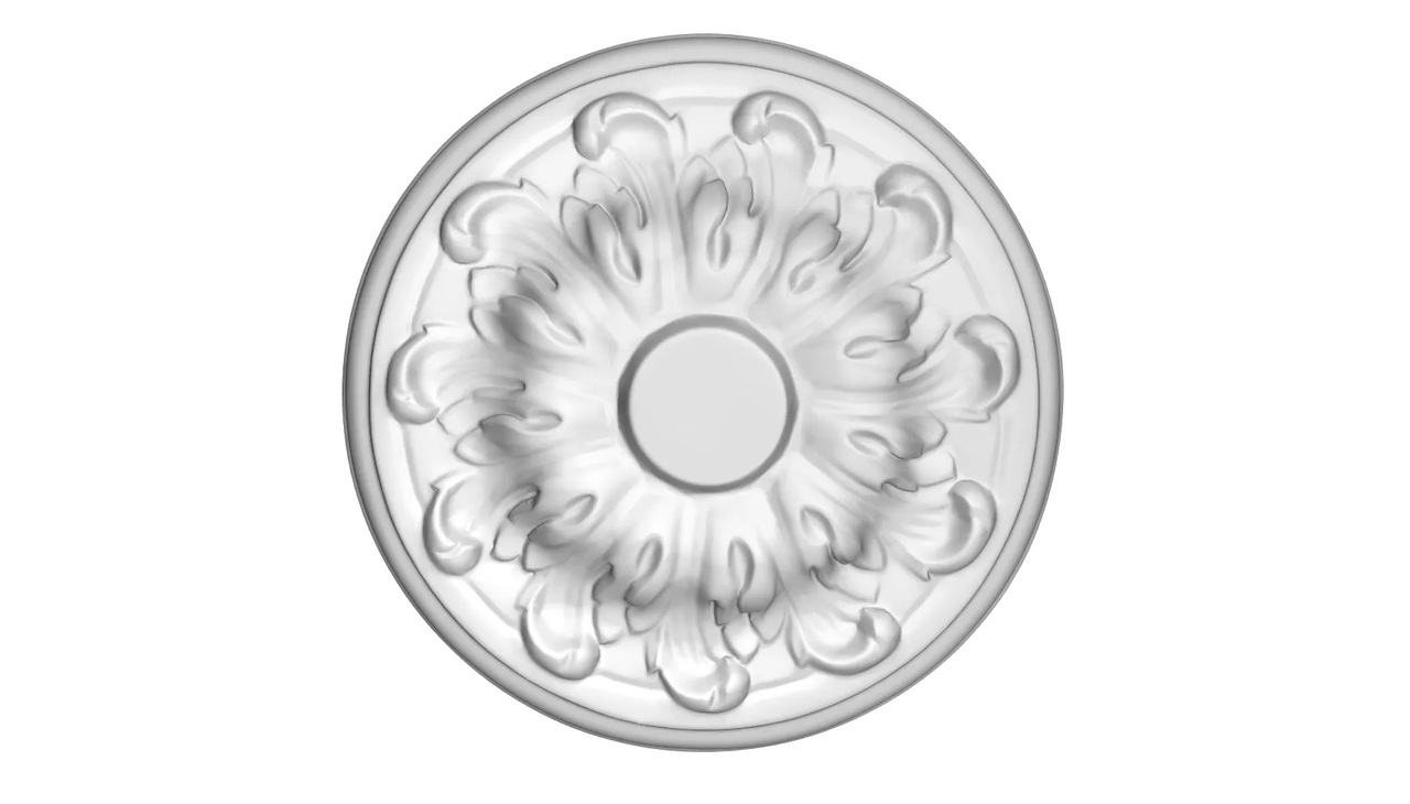 Розетка полиуретановая Gaudi Decor (R 4015), ELITE DECOR - Зображення