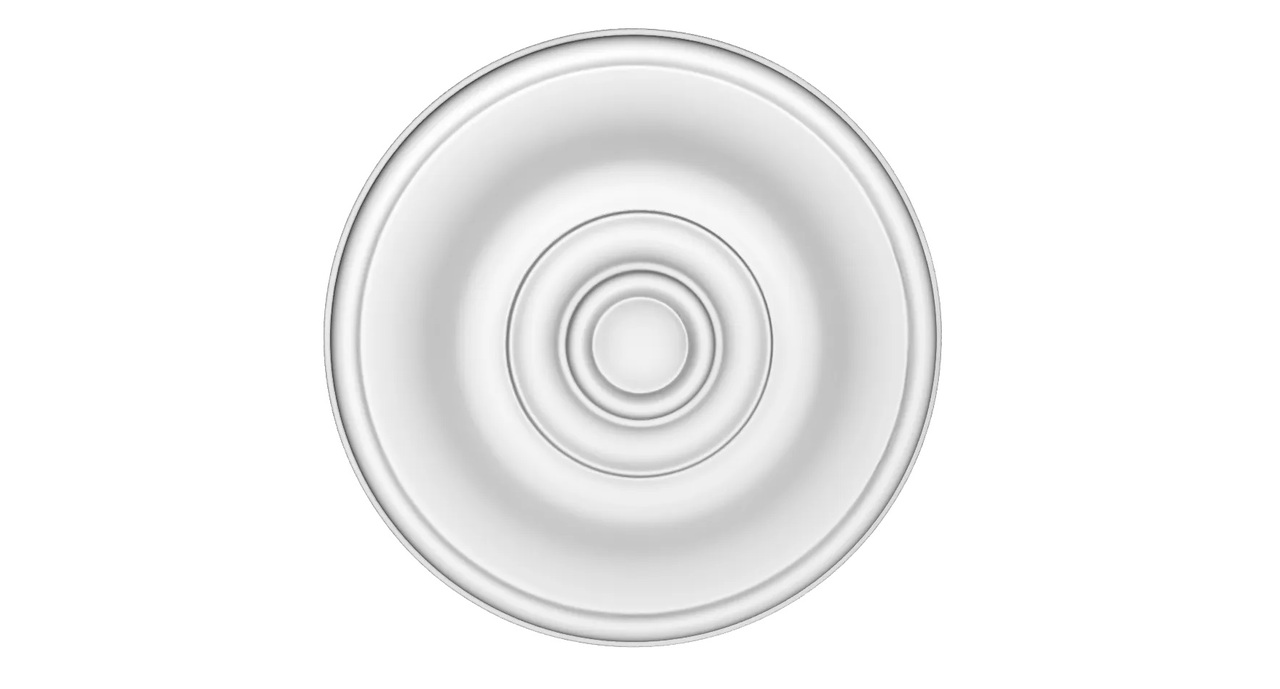 Розетка полиуретановая Gaudi Decor (R 4016), ELITE DECOR - Зображення