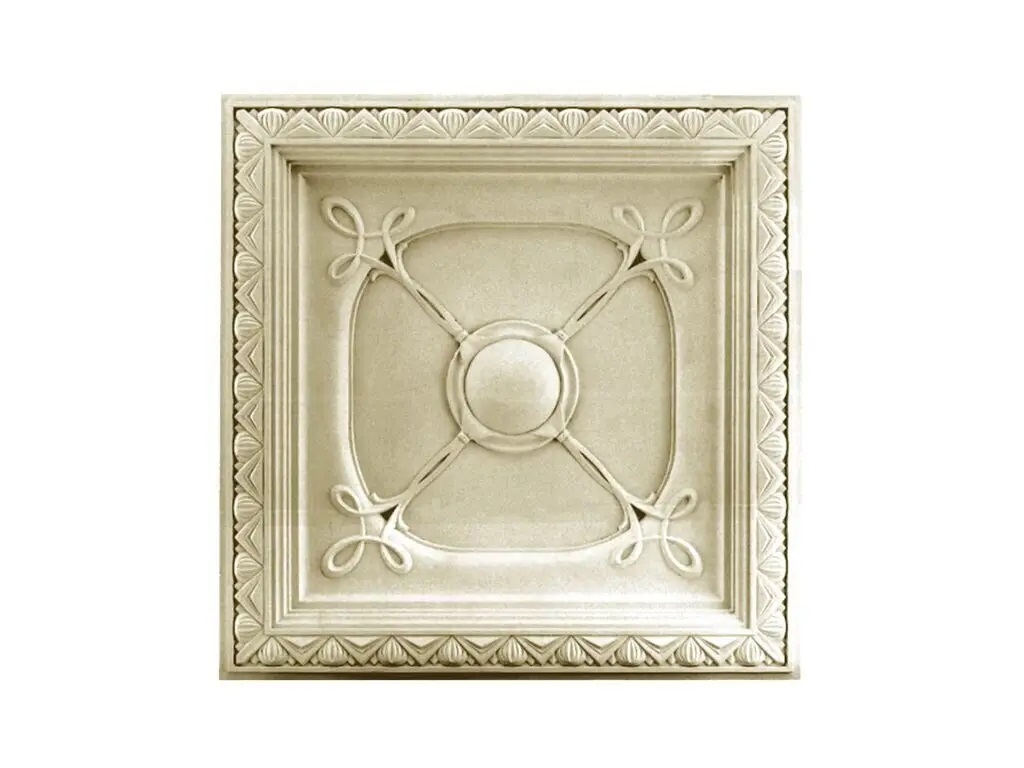 Плита потолочная полиуретановая Gaudi Decor (R 4043), ELITE DECOR - Зображення