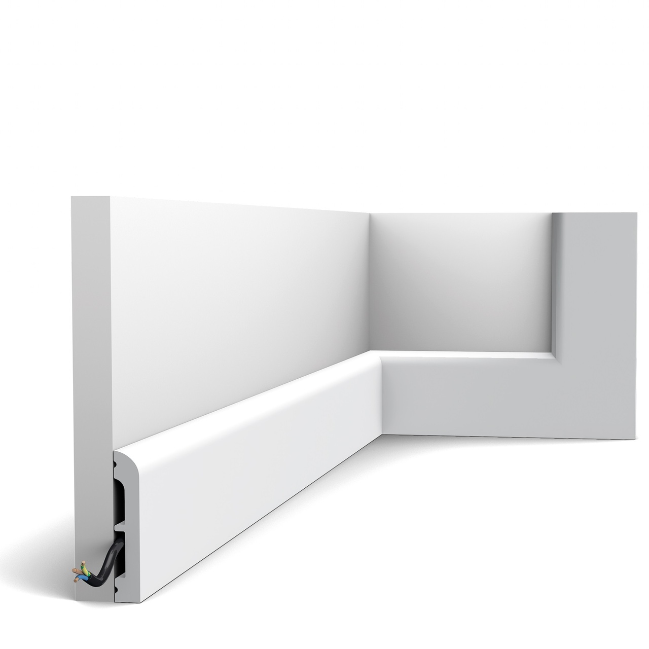 Плінтус дюрополімерний (SX183F), Orac Decor - Зображення