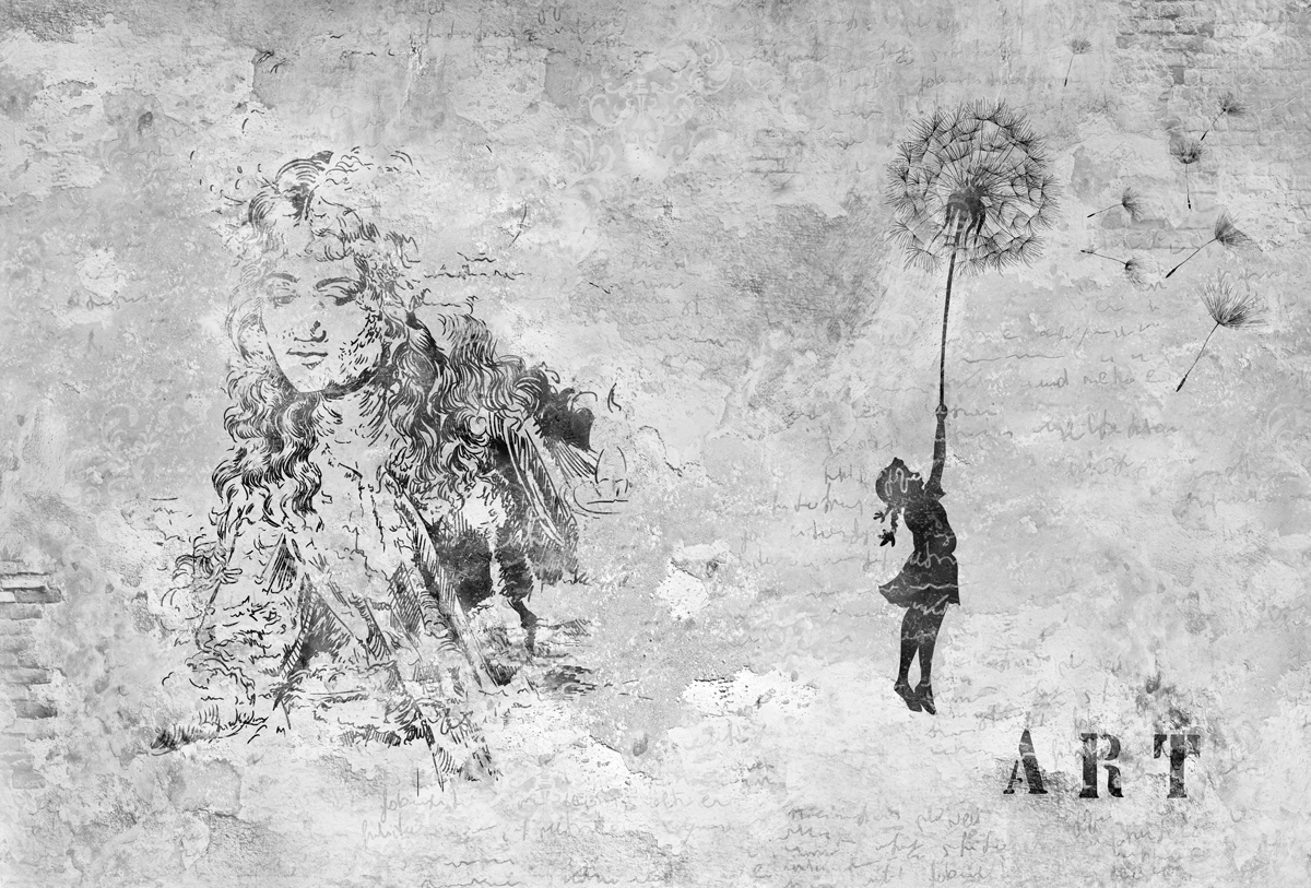 Фотошпалери LeoPrint Летюча кульбаба - Зображення