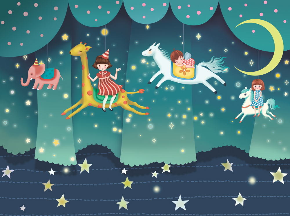 Фотошпалери LeoPrint Каруселі - Зображення