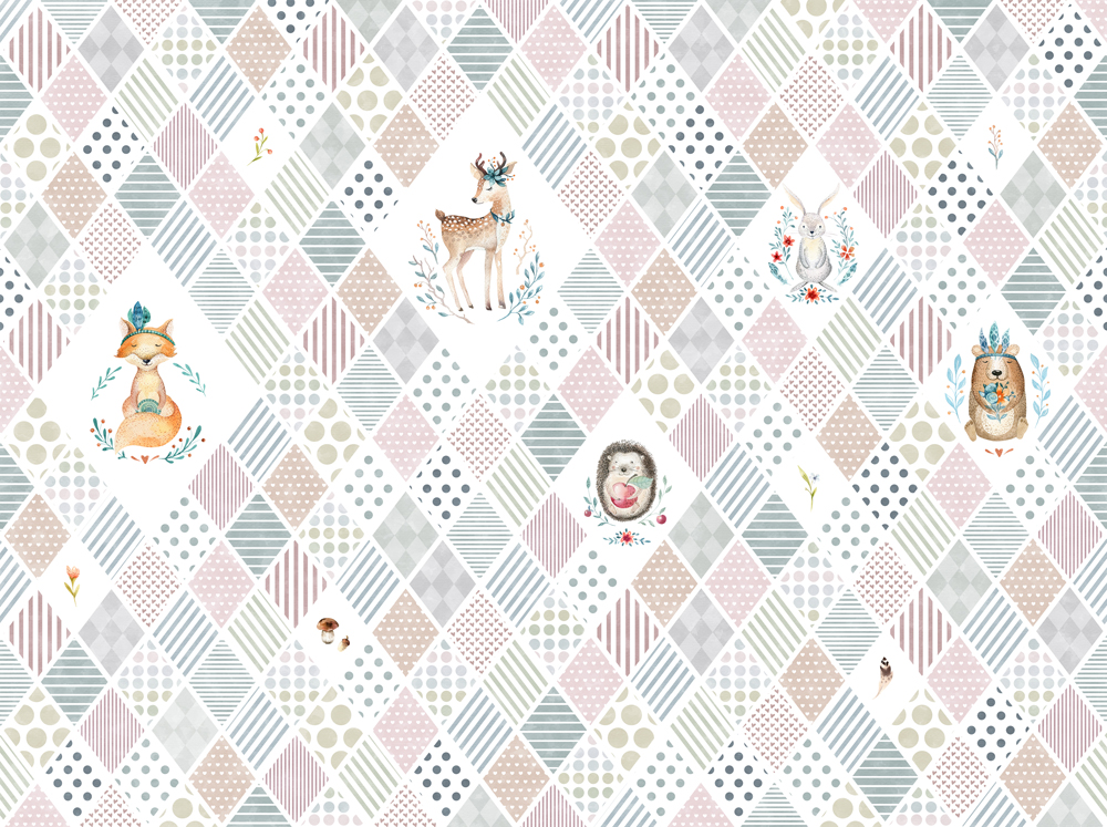 Фотошпалери LeoPrint Клаптики - Зображення