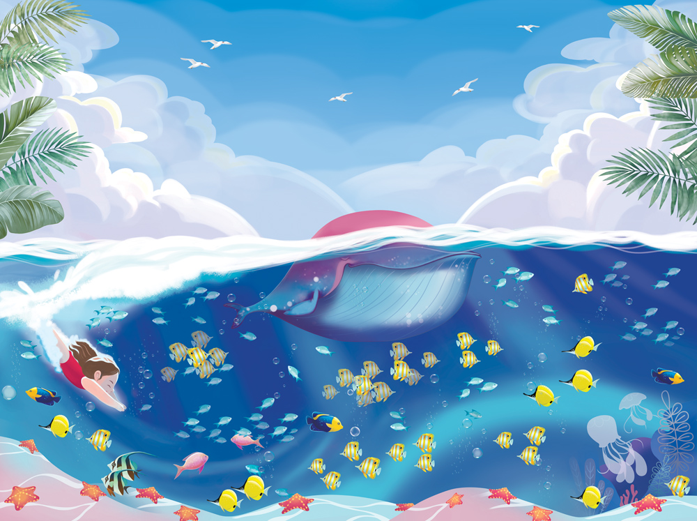 Фотошпалери LeoPrint Літо - Зображення