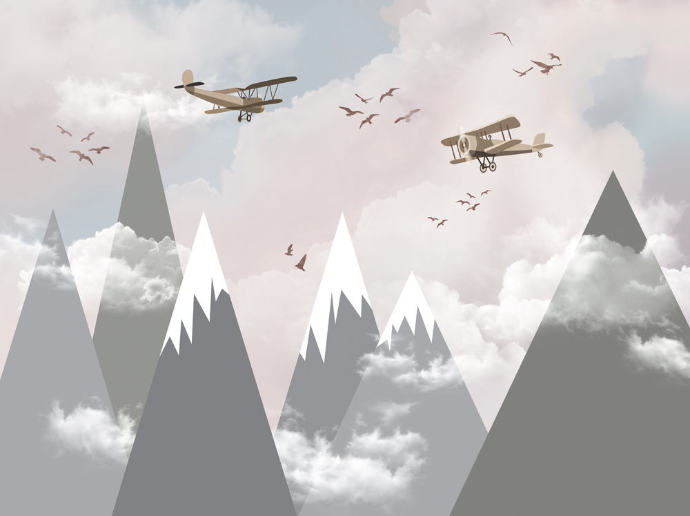 Фотошпалери LeoPrint Над горами - Зображення VCE6XUC_PW-0009.jpg